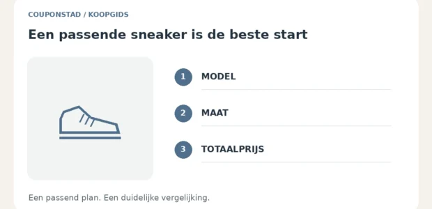 Sneakers en streetwear vergelijken op maat en prijs