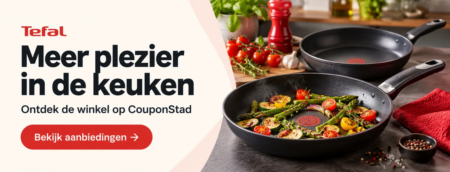 Tefal: Meer plezier in de keuken. Bekijk aanbiedingen.
